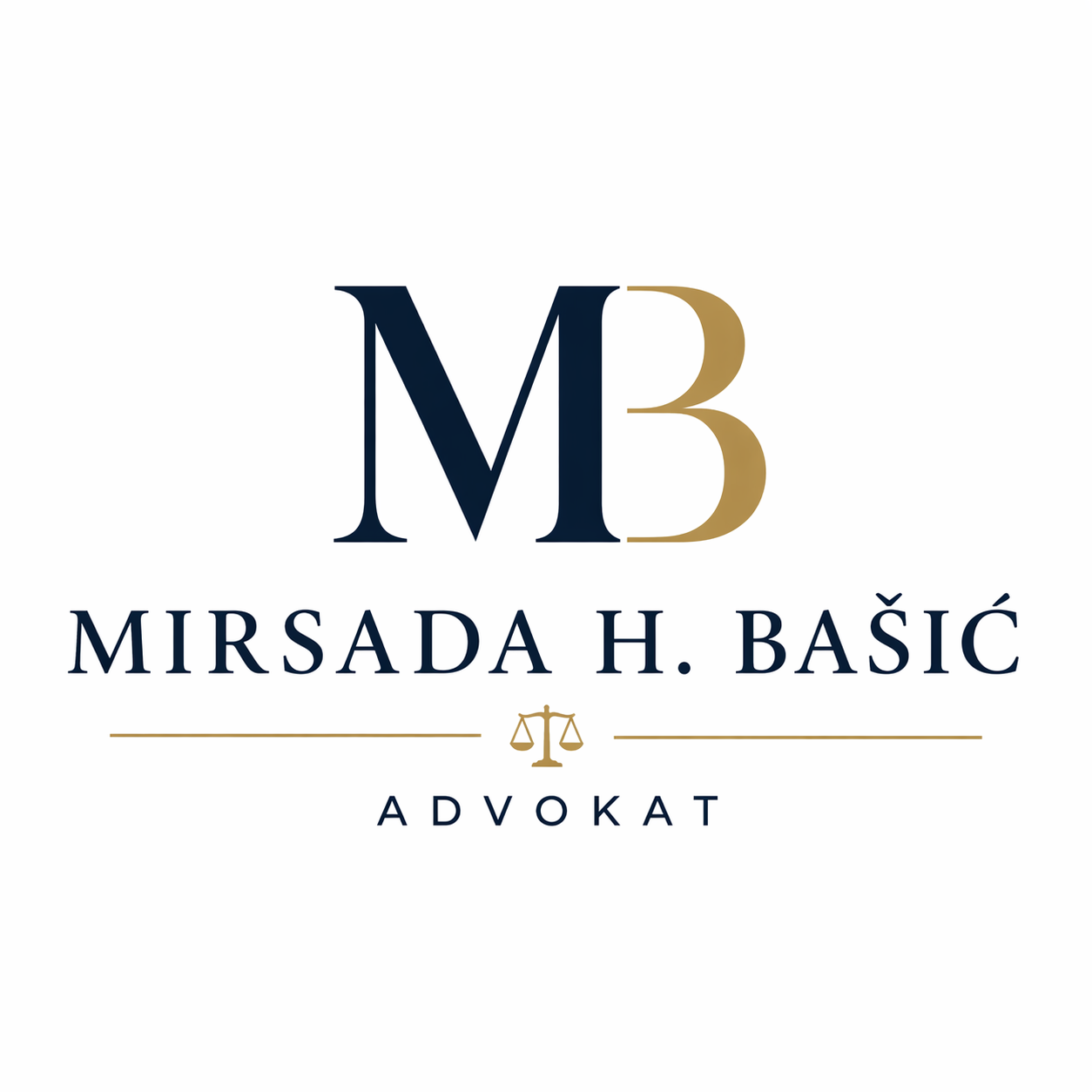Logo Advokat Mirsada H. Bašić